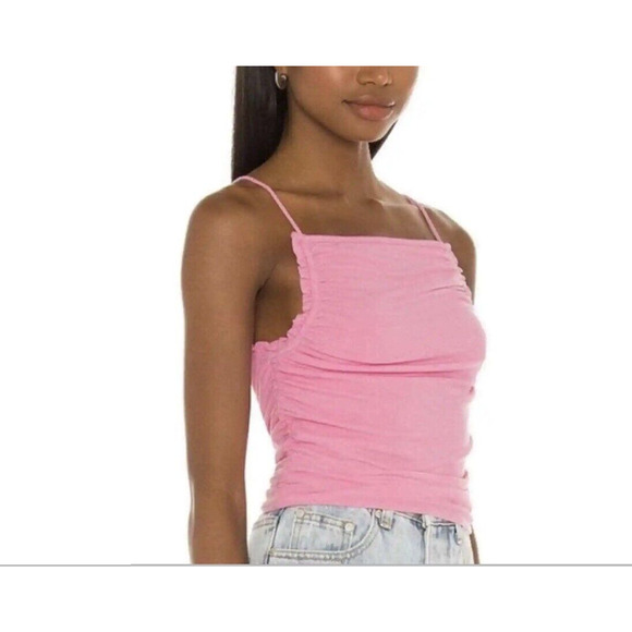 Superdown Jessa Ruched Tank Size M - Picture 1 of 5